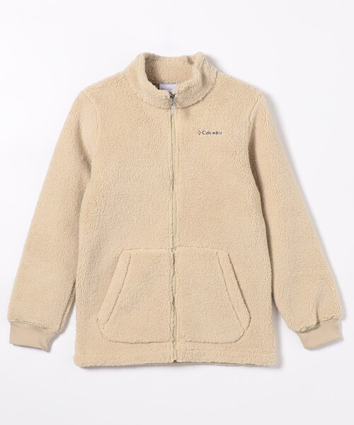 FREAK'S STORE（フリークスストア）の「Columbia/コロンビア 限定展開 キッズ ラギッドリッジIIシェルパフルジップ  / Rugged Ridge II Sherpa Full Zip / AB0083（ブルゾン・キッズ・ベージュ/ネイビー/オリーブ/ブラック・MEDIUM/LARGE/X-SMALL/SMALL）」の2枚目の写真