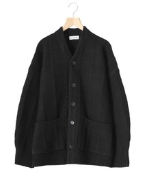 BALLAST ARK | BALLAST ARK / バラストアーク：PLAID KNIT CARDIGAN：BA10-K001[AST](カーディガン/ボレロ)