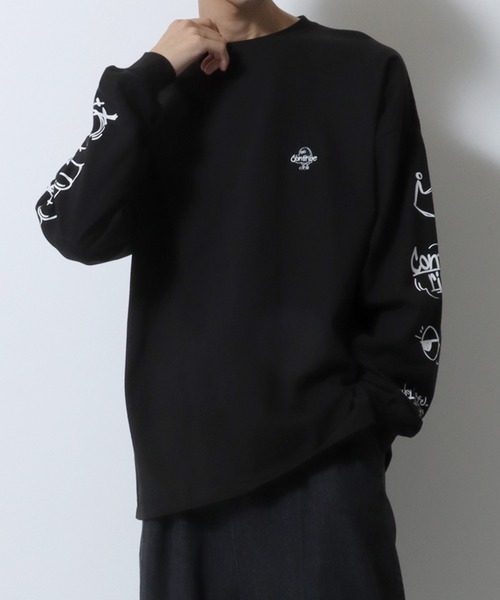 Ghost Long Sleeve T-shirt/ゴースト オーバーサイズ ワン