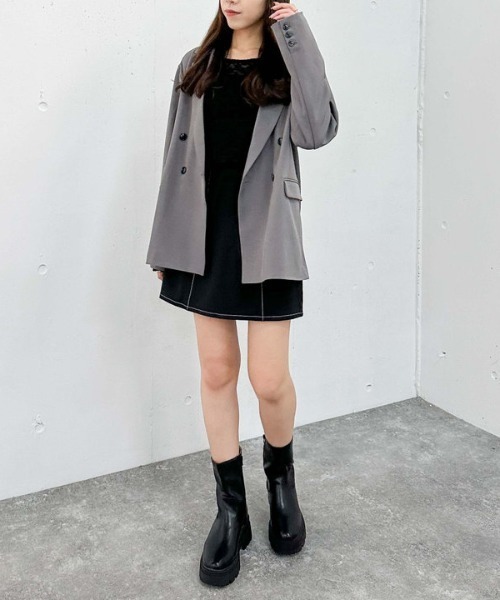 archives（アルシーヴ）の「２ｗａｙモールレースＴＯＰＳ（Tシャツ/カットソー・レディース・アイボリー/ブラック・MEDIUM）」の11枚目の写真