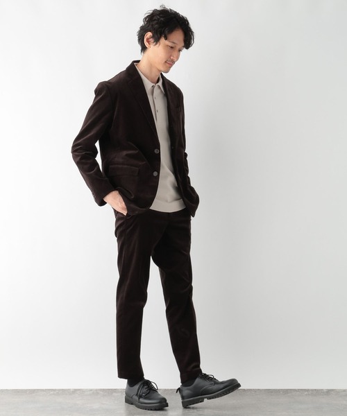 GLOBAL WORK（グローバルワーク）の「一部店舗限定/アーバンコーデュロイジャケット/137997（その他アウター・メンズ・ダークブラウン・MEDIUM/LARGE/X-LARGE/SMALL）」の2枚目の写真