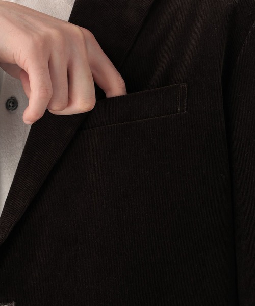 GLOBAL WORK（グローバルワーク）の「一部店舗限定/アーバンコーデュロイジャケット/137997（その他アウター・メンズ・ダークブラウン・MEDIUM/LARGE/X-LARGE/SMALL）」の10枚目の写真