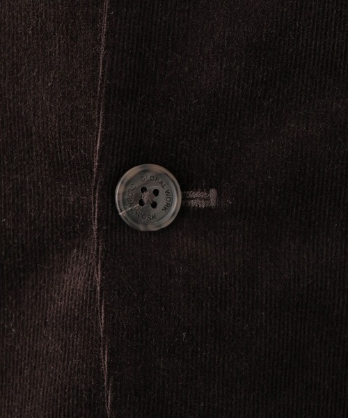 GLOBAL WORK（グローバルワーク）の「一部店舗限定/アーバンコーデュロイジャケット/137997（その他アウター・メンズ・ダークブラウン・MEDIUM/LARGE/X-LARGE/SMALL）」の19枚目の写真