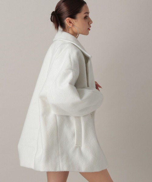 FOREVER 21（フォーエバー トゥエンティーワン）の「【2024FW】アソートシャギーミディチェスター（チェスターコート・レディース・その他/グレー/チェック/ナチュラル・FREE）」の21枚目の写真