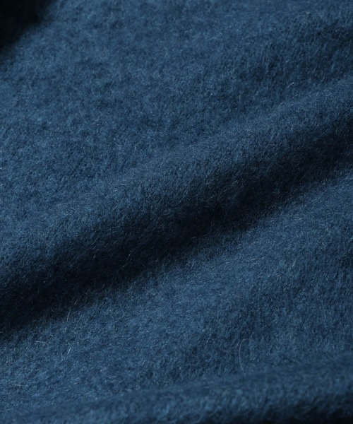 NANO universe（ナノユニバース）の「モヘヤブレンド起毛カーディガン（カーディガン/ボレロ・メンズ・ブルー/ベージュ/パープル・M/L）」の8枚目の写真