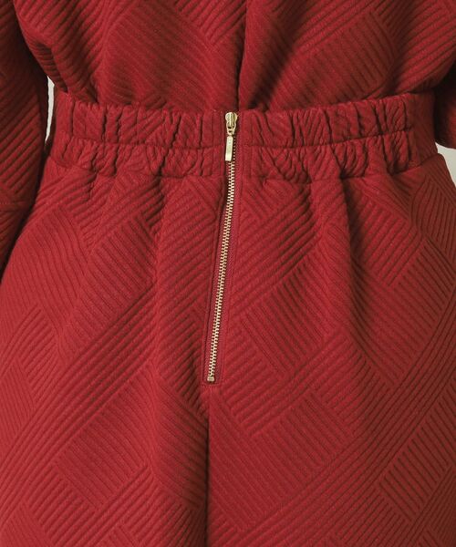 ITS'DEMO(イッツデモ)の「◆【セットアップ可/ウエストゴム/手洗い可】ふくれジャカードスカート(スカート・レディース・アイボリー/ブラック/ボルドー/ベージュ・00)」の10枚目の写真