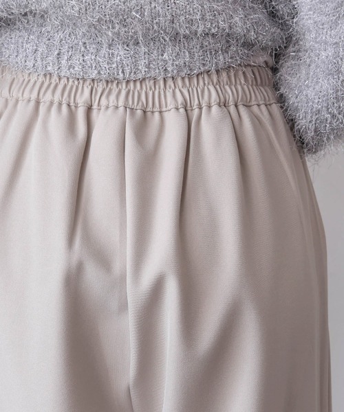 Bou Jeloud（ブージュルード）の「タックワイドパンツ（その他パンツ・レディース・ブラック/アイボリー/ブラウン・38）」の14枚目の写真