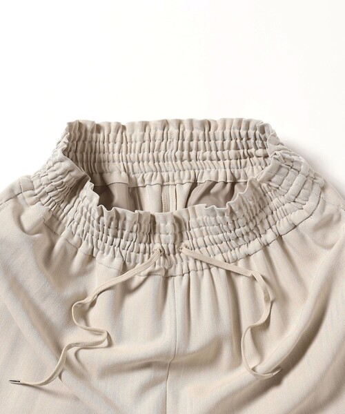 B:MING by BEAMS（ビーミングバイビームス）の「ワイド ベルト パンツ（S～M）（その他パンツ・レディース・ベージュ/チャコールグレー・SMALL/MEDIUM）」の16枚目の写真