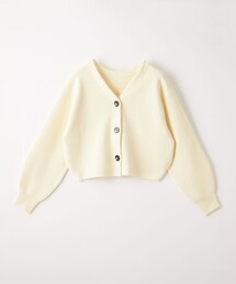 EMMEL REFINES | <EMMEL REFINES>EM スムース ボタン 2WAY カーディガン(カーディガン/ボレロ)