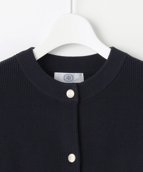 J.PRESS(ジェイプレス)の「【洗える】ORGANIC GASS COTTON クルーネック アウター(その他アウター・レディース・ネイビー系/ベージュ系/サックスブルー系・T13)」の13枚目の写真