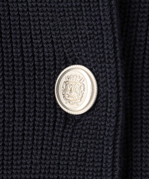 J.PRESS(ジェイプレス)の「【洗える】ORGANIC GASS COTTON クルーネック アウター(その他アウター・レディース・ネイビー系/ベージュ系/サックスブルー系・T13)」の16枚目の写真