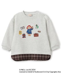petit main | 【パディントン(TM)】裾布帛トレーナー(スウェット)