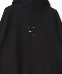 は*】様 25FW F.A.T. SIGOVER パーカー 黒 TITCH(M) FAT（エフエイティー）の「FOLEOVER（パーカー）」 - WEAR