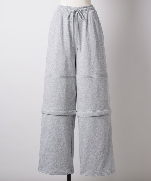 2way sweat pants / 2wayスウェットパンツ（スウェットパンツ）｜yae