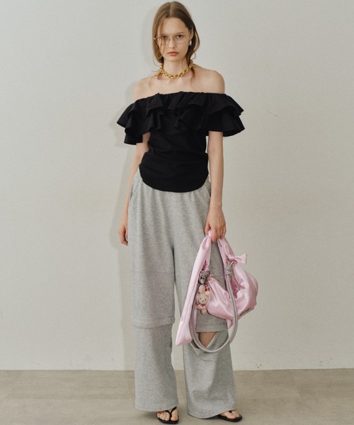 2way sweat pants / 2wayスウェットパンツ（スウェットパンツ）｜yae