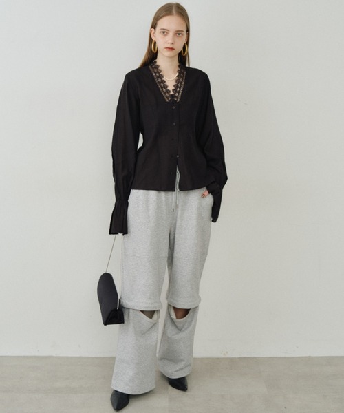 2way sweat pants / 2wayスウェットパンツ（スウェットパンツ）｜yae