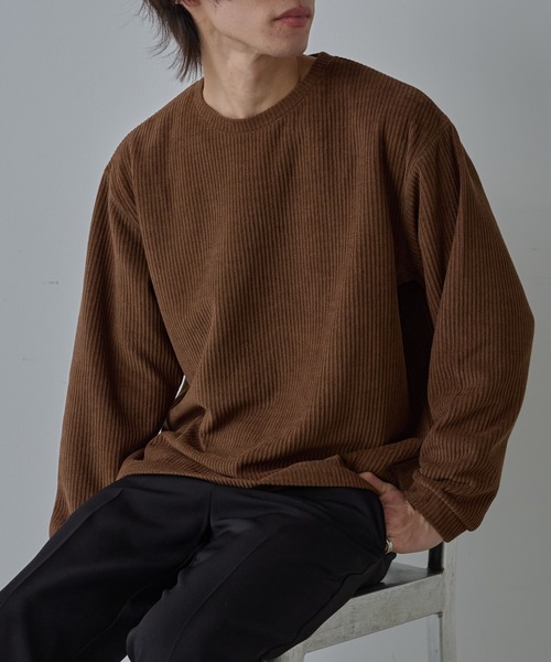 グリッドヤーンクルーネック（Tシャツ/カットソー）｜COLONY 2139（コロニートゥーワンスリーナイン）