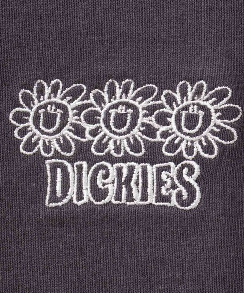 Dickies（ディッキーズ）の「Dickies 配色ステッチ５分丈袖Ｔシャツ（Tシャツ/カットソー・レディース・スミクロ/オートミール/ラベンダー・フリー）」の17枚目の写真