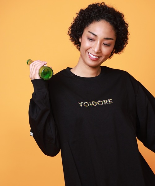 CORPUS SELECT(コーパストーキョー)の「【YOIDORE/酔いどれ】へべれけ ネオン ロングスリーブTシャツ(Tシャツ/カットソー・メンズ・ネイビー/ホワイト/ブラック・M/XL/L)」の13枚目の写真