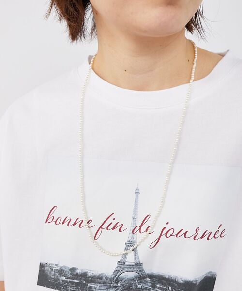 le.coeur blanc(ルクールブラン)の「パール2WAYネックレス(ネックレス・レディース・ホワイト・FREE)」の1枚目の写真