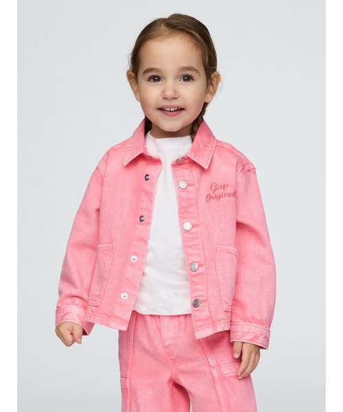 【AAPE】デニムジャケット(ピンク) A BATHING APE（アベイシングエイプ）デニムジャケット ピンク