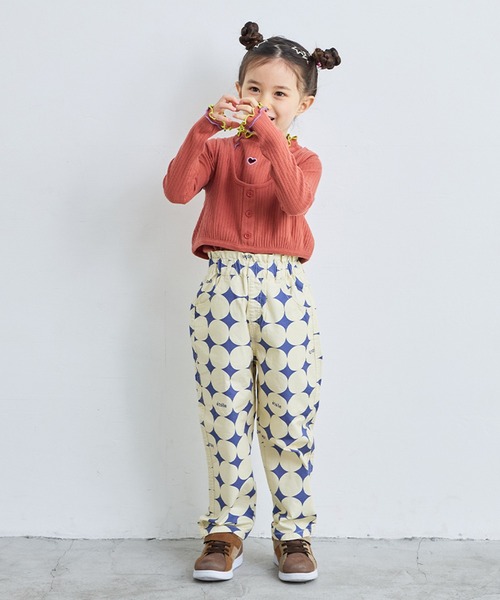 MARKEY'S(マーキーズ)の「ツイルハイウエストフリルパンツ(その他パンツ・キッズ・チャコール/マルチ/オフホワイト・150/100/95/90/80/140/130/120/110)」の5枚目の写真