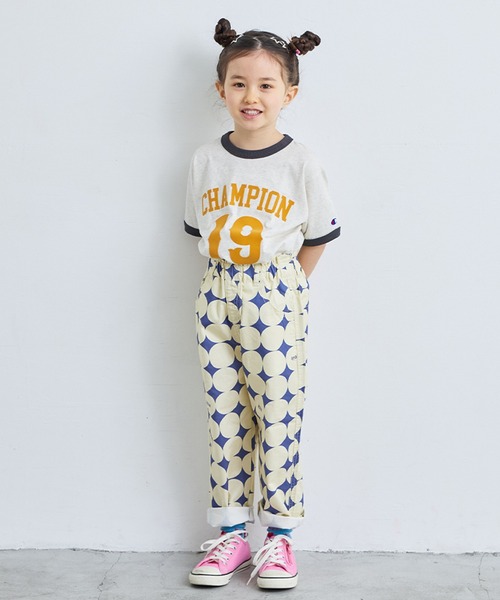 MARKEY'S(マーキーズ)の「ツイルハイウエストフリルパンツ(その他パンツ・キッズ・チャコール/マルチ/オフホワイト・150/100/95/90/80/140/130/120/110)」の7枚目の写真