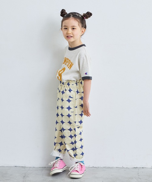 MARKEY'S(マーキーズ)の「ツイルハイウエストフリルパンツ(その他パンツ・キッズ・チャコール/マルチ/オフホワイト・150/100/95/90/80/140/130/120/110)」の9枚目の写真