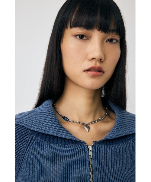 MOUSSY（マウジー）の「HEART MOTIF CLASSIC ネックレス（ネックレス・レディース・シルバー/ゴールド・FREE）」の10枚目の写真