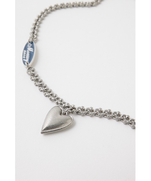 MOUSSY（マウジー）の「HEART MOTIF CLASSIC ネックレス（ネックレス・レディース・シルバー/ゴールド・FREE）」の12枚目の写真