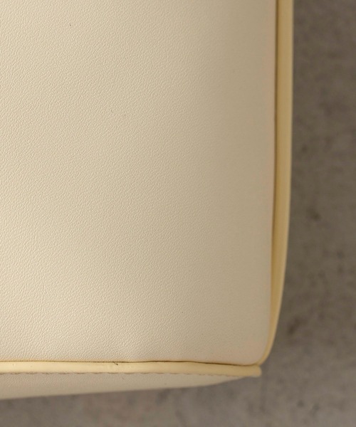 EFOLE(エフォル)の「【ZOZO限定】Smooth minibag / スムース ミニバッグ(ハンドバッグ・レディース・ブラック/ベージュ/イエロー・FREE)」の12枚目の写真