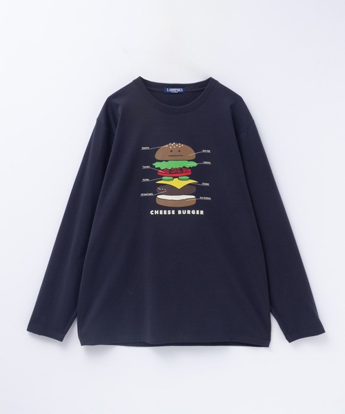 Mac-House（マックハウス）の「T-GRAPHICS キャラデザイン長袖Ｔシャツ（Tシャツ/カットソー・メンズ・ブラック/グレー/ピンク/ネイビー・S/M/L/XL）」の8枚目の写真