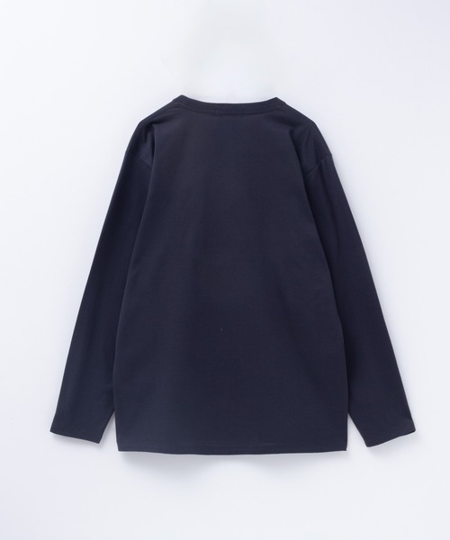 Mac-House（マックハウス）の「T-GRAPHICS キャラデザイン長袖Ｔシャツ（Tシャツ/カットソー・メンズ・ブラック/グレー/ピンク/ネイビー・S/M/L/XL）」の9枚目の写真