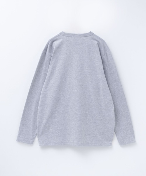 Mac-House（マックハウス）の「T-GRAPHICS キャラデザイン長袖Ｔシャツ（Tシャツ/カットソー・メンズ・ブラック/グレー/ピンク/ネイビー・S/M/L/XL）」の6枚目の写真