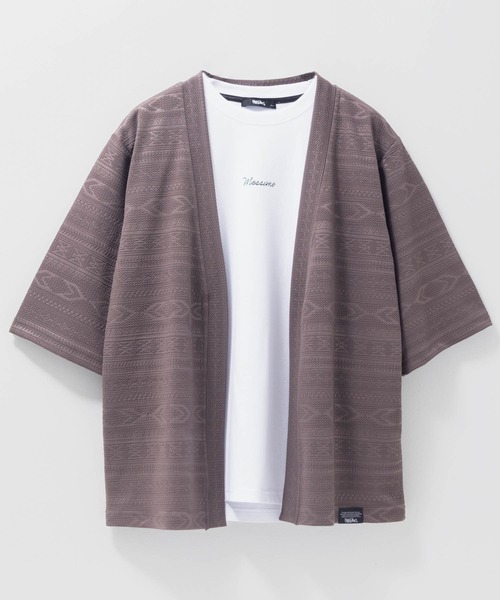 Mossimo(モッシモ)の「MOSSIMO カーディガンアンサンブル(カーディガン/ボレロ・メンズ・ブラック/モカ・M/S/XL/L)」の1枚目の写真