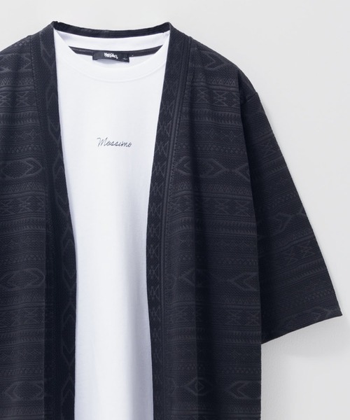 Mossimo(モッシモ)の「MOSSIMO カーディガンアンサンブル(カーディガン/ボレロ・メンズ・ブラック/モカ・M/S/XL/L)」の3枚目の写真