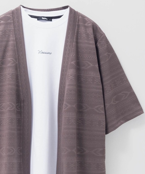 Mossimo(モッシモ)の「MOSSIMO カーディガンアンサンブル(カーディガン/ボレロ・メンズ・ブラック/モカ・M/S/XL/L)」の5枚目の写真
