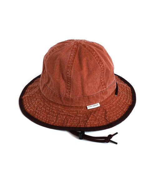 MAKE YOUR DAY（メイクユアデイ）の「メトロハット（ハット・キッズ・オレンジ/グレー/ブルー・50/52/54/56）」の8枚目の写真