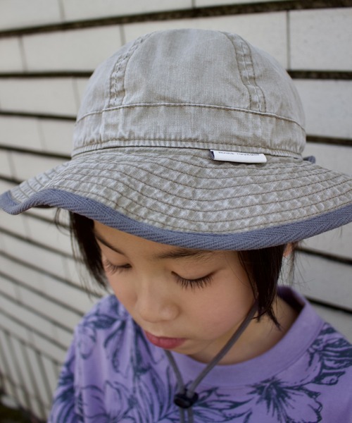 MAKE YOUR DAY（メイクユアデイ）の「メトロハット（ハット・キッズ・オレンジ/グレー/ブルー・50/52/54/56）」の16枚目の写真