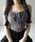 me+em select�i�~�[���Z���N�g�j�́u�y �Qcolor �z���[�X�A�b�v���{���R���Z�b�g�f�j���r�X�`�F  �^ lace up ribbon corset denim bustier�i�L���~�\�[���j�v�b�u���b�N