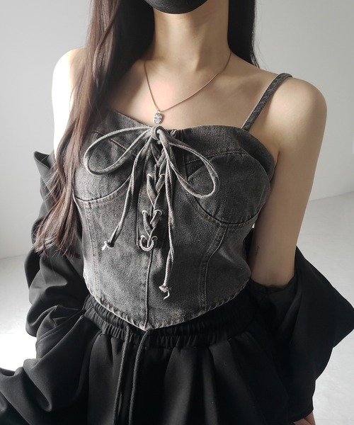 me+em select（ミームセレクト）の「【 2color 】レースアップ