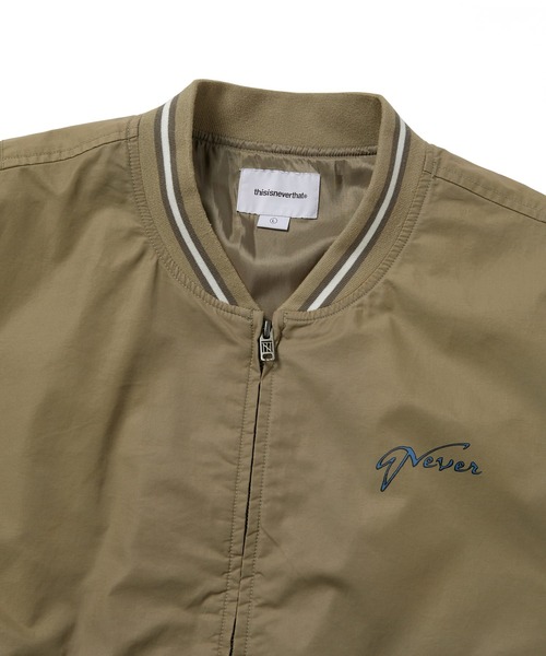 thisisneverthat（ディスイズネバーザット）の「Faded Stadium Jacket（その他アウター・メンズ・ブラック/ブルー/ベージュ・S/M/L/XL）」の7枚目の写真