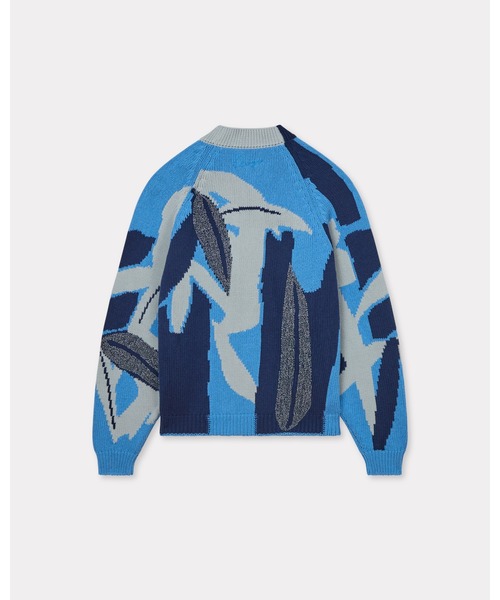 KENZO(ケンゾー)の「'KENZO Chiku-Rin Camo' エンブロイド カーディガン(カーディガン/ボレロ・メンズ・ブルー系その他・LARGE/MEDIUM/SMALL)」の3枚目の写真