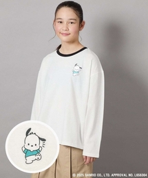 a.v.v（アーヴェヴェ）の「[140-150]【ポチャッコ】リンガーT（Tシャツ/カットソー・キッズ）」