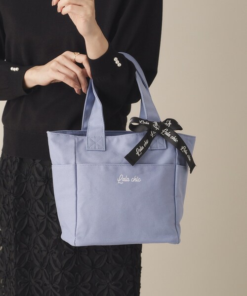 ITS'DEMO（イッツデモ）の「【7ポケット／推し活】クリアポケット付カラフルトート（ハンドバッグ・レディース・ピンク系/グリーン系/ブラック/ブルー/ライトパープル・00）」の3枚目の写真