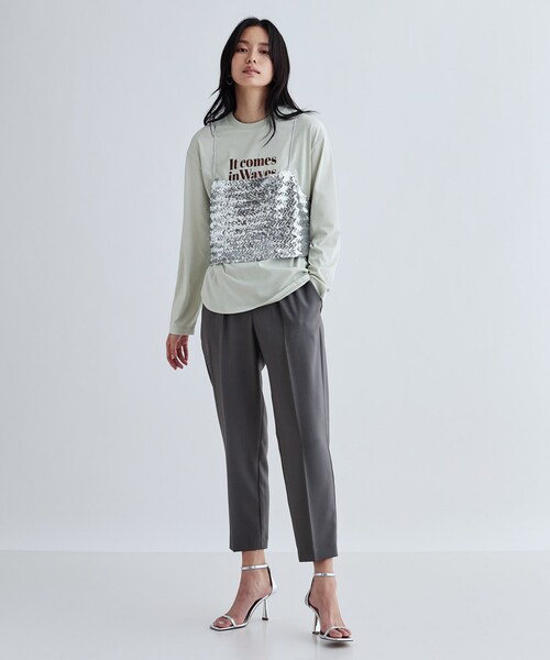 GALLEST(ギャレスト)の「スパンコールビスチェ(タンクトップ・レディース・ブラック/シルバー/ゴールド・38)」の13枚目の写真