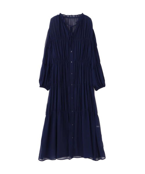PROPORTION BODY DRESSING(プロポーションボディドレッシング)の「シアーシャーリングワンピース / 1215140307(ワンピース・レディース・ホワイト系その他/カーキ/ネイビー・SMALL/MEDIUM)」の21枚目の写真