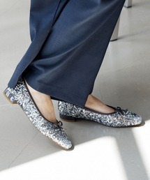 DRESSTHEFOR ドレステリア グリッターバレエシューズ DRESSTHEFOR ドレステリア グリッターバレエシューズ