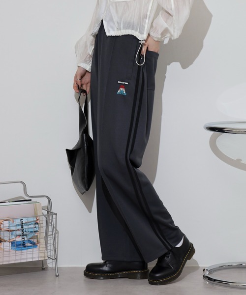 Red Cap Girl（レッドキャプガール）の「RED CAP GIRL ジャージトラックパンツ（その他パンツ・メンズ・ブラック/アイボリー/グレー/ネイビー・L/LL/M）」の3枚目の写真