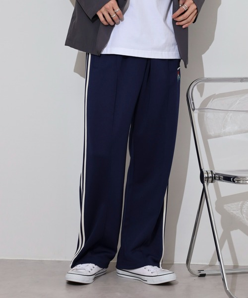 最安値>needles トラックパンツ ストレート レッド RED（Needles